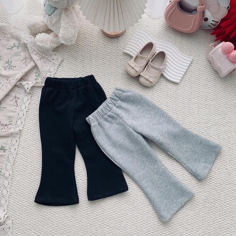 Tiểu Yến KID Q219-Set 2 quần nỉ loe bé gái 2 màu