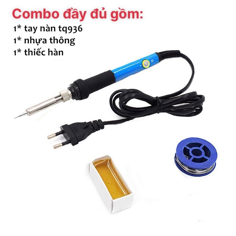 Mỏ hàn thiếc Hàn Nhiệt 220v 60w máy hàn thiếc cầm tay mini hàn linh kiện điện tử mo han