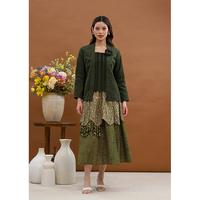 Gambar NONA RARA - Tila Skirt Garut Green P0666, Rok batik wanita modern - ALL SIZE dari Nona Rara Batik Kota Administrasi Jakarta Timur 3 Tokopedia