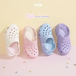 PVN Yui Comfy Sandals Wanita Pink Krem Blue White Black 204
