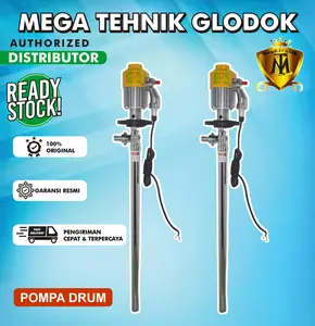 Drum Pump Ex-proof SS-304 DDP 880 SS34 Pompa Drum - 32 mm