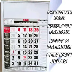 Kalender 2026 Terbaru 12 Bulan//Kelender Gantung//Kelender Dinding