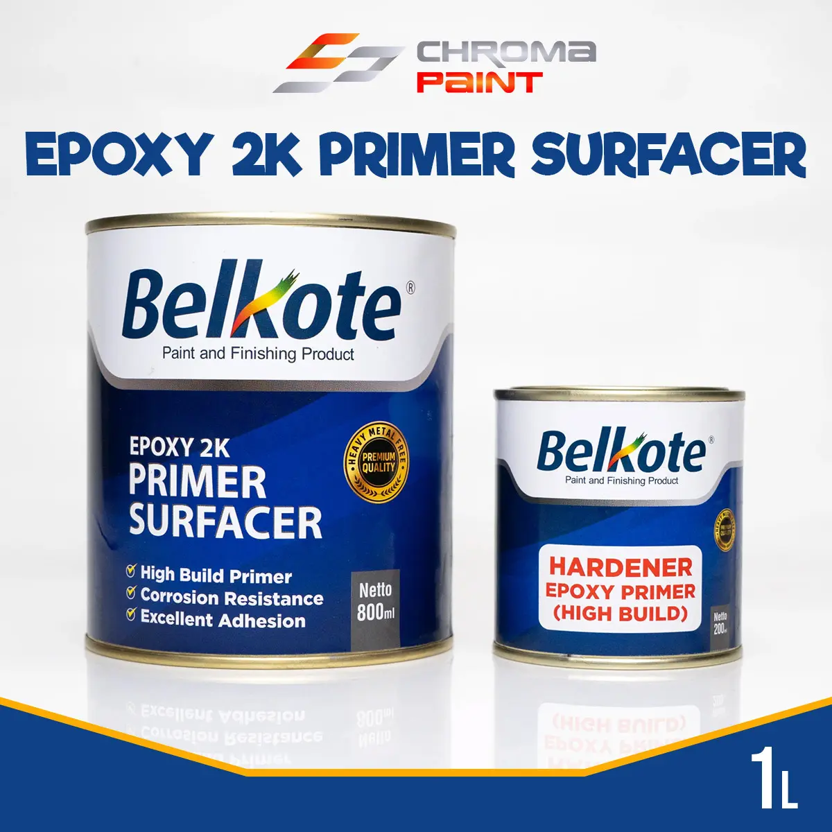BELKOTE Epoxy 2K Primer Surfacer HIGH BUILD - Epoxy Anti Karat