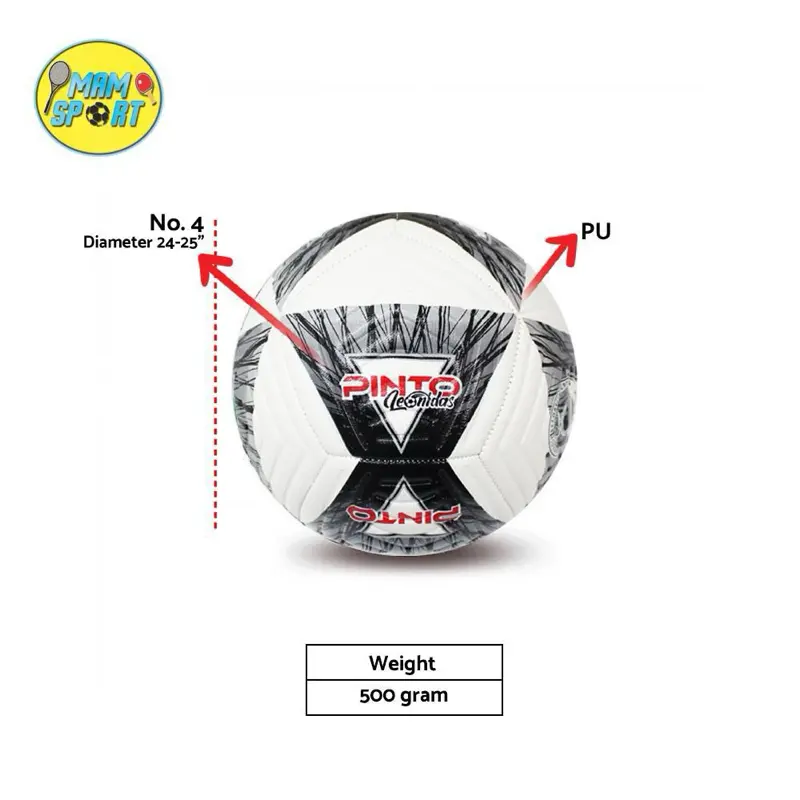 Bola Ball Futsal PINTO LEONIDAS PU Size 4 Original