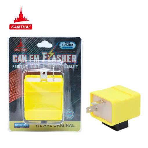 Cục chớp Xi Nhan điện tử KAMTHAI điều chỉnh tốc độ nhanh chậm dùng cho xe máy hàng chính hãng