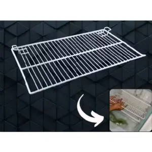 Rak kulkas besi tahan karat untuk semua merek yang memiliki sama ukuran nya