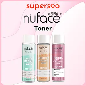 Nuface Nu Glow Toner / Face Toner / Brighten & Supple Skin - Hydra Lock & Youthful - Acne Prone Care