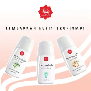 VIVA Pelembab with UV Filter 30ml - Pelembab (Under Make Up)- Pelembab with UV Filter & Bengkuang Extract- Pelembab with UV Filter & Green Tea Extract | Moisturizer