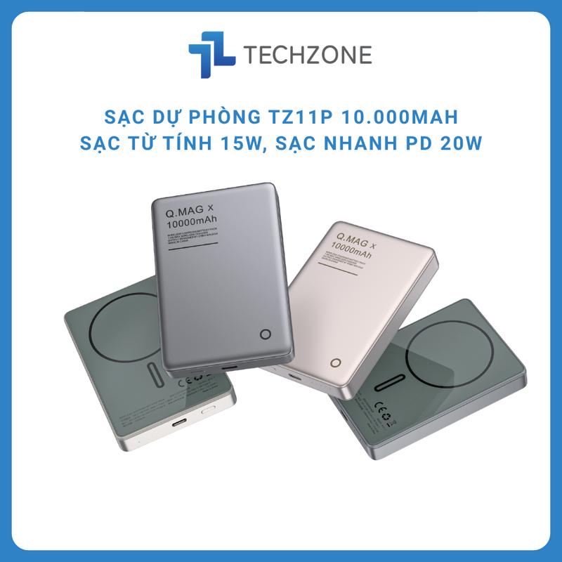 Pin Sạc Dự Phòng Không Dây Dung Lượng 10000mAh Tích Hợp Sạc Từ Tính Cho Nhiều Thiết Bị Điện Thoại
