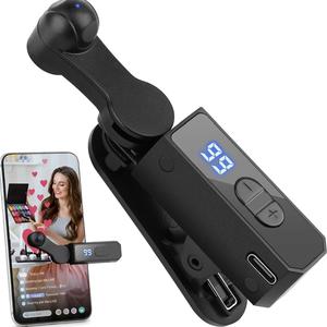 充電式スマート自動スクリーンクリッカー 急速に連続した指のタップをシミュレートします。iPhoneやiPadのライブストリーミングアプリ、ビデオ放送、報酬タスク、ライク、ゲーム、ショッピングシナリオに最適です。