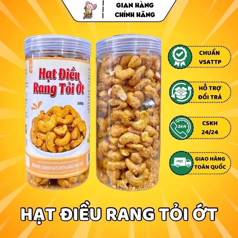 100gr hạt điều rang tỏi ơt ăn liền