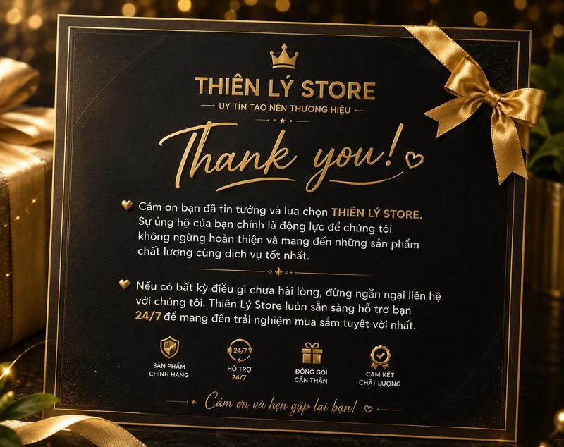thư cảm ơn-kèm hướng dẫn đổi trả