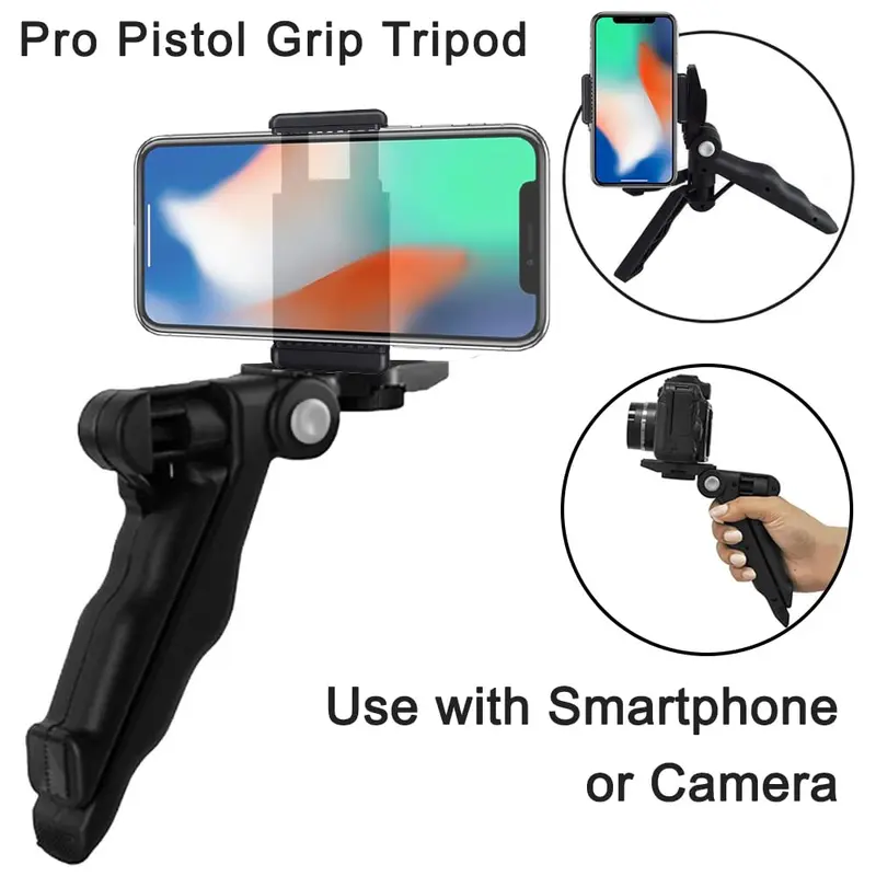 Kit de Grabación para Vlogging con Micrófono de Solapa y Luz LED Ajustable, Mini Trípode Antivibración, Herramienta Esencial para TikTok y YouTube - Foto 3