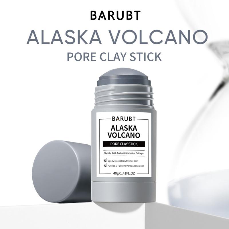 Product Introduction of BARUBT Clay Mask Combo Niacinamide Bright Boost Clay Mask Stick 40g+ Mugwort Clay Mask 40g  Alaska Volcano  wajah masker Salicylic acid niacinamide Whitening Skin care Black Heads Skin Repair Comfort 9