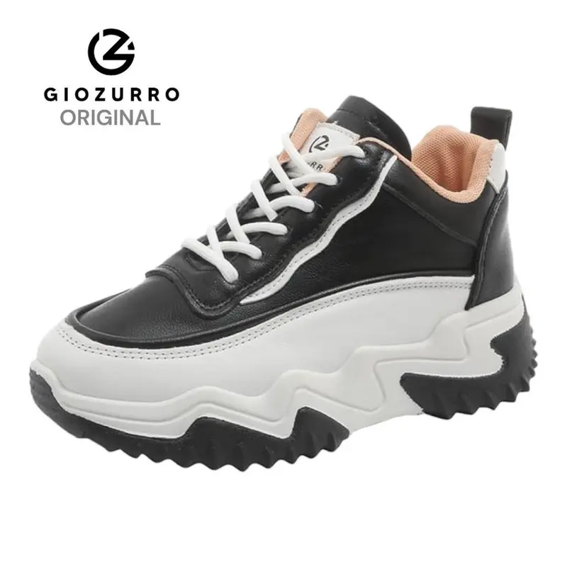 GIOZURRO SEPATU WANITA SNEAKER WANITA TERBARU GZ8008 Sepatu Boots Wanita Sportif Ringan Casual Hitam Shoes Putih Olahraga 2