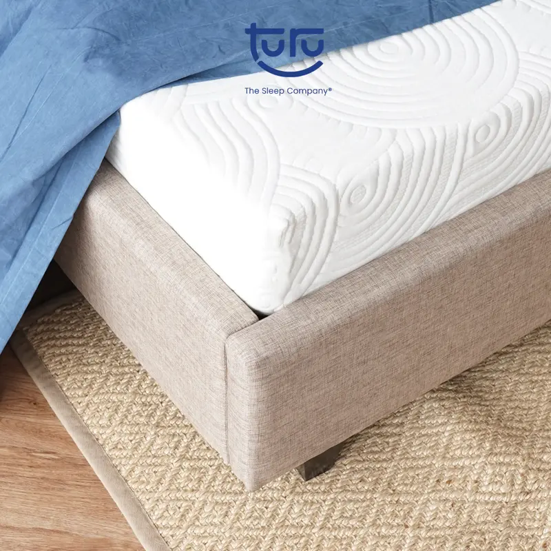 Dipan / Tempat Tidur / Bed Frame TURU varian Peanut / OAT - Knockdown 4
