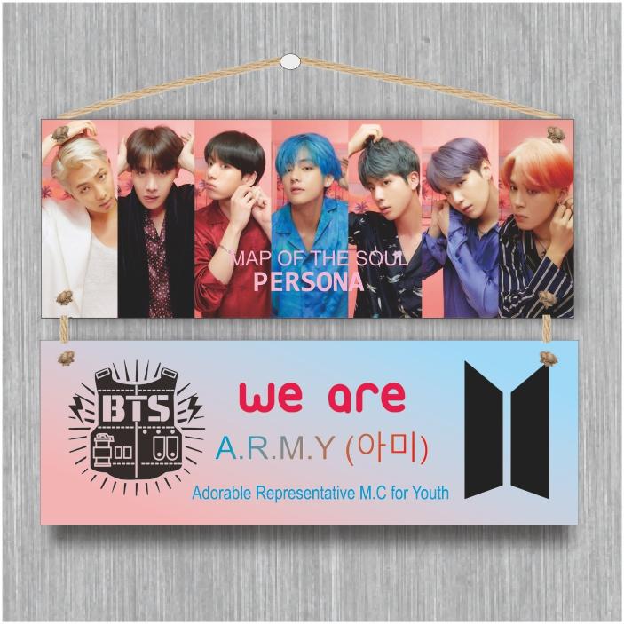 Fankit hiasan dinding BTS series 4