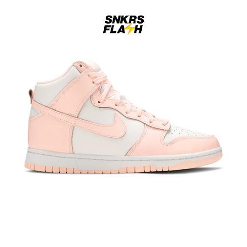 NIKE Dunk High Sail Crimson Tint - DD1869104