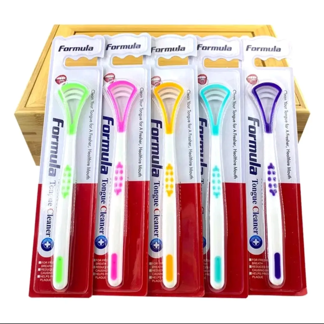 Sikat Pembersih Lidah Original Formula BPA Free Food Grade Anti Iritasi