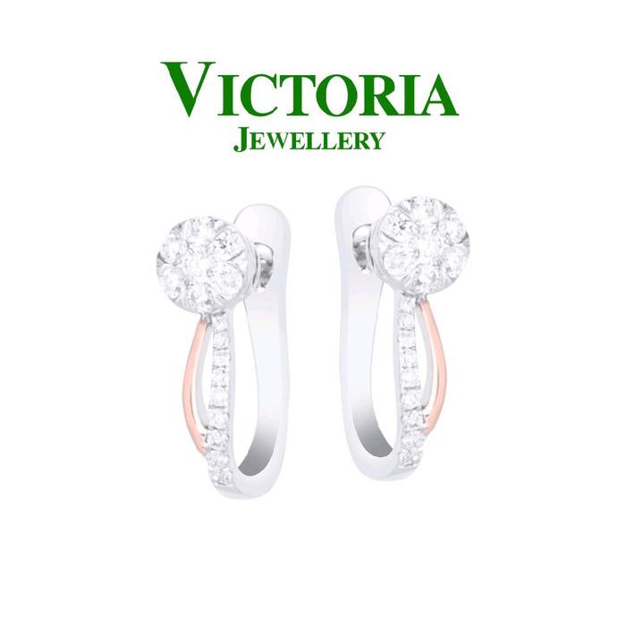 Gambar Anting Berlian VER768214 Victoria Jewellery dari Victoria Jewellery Online Kota Administrasi Jakarta Selatan Tokopedia