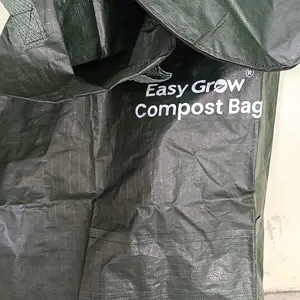Compost Bag Easy Grow Size L (200 Liter) Diameter 50 x tinggi 102 cm / Compos Bag planter tahan Air Kuat Green Plastik