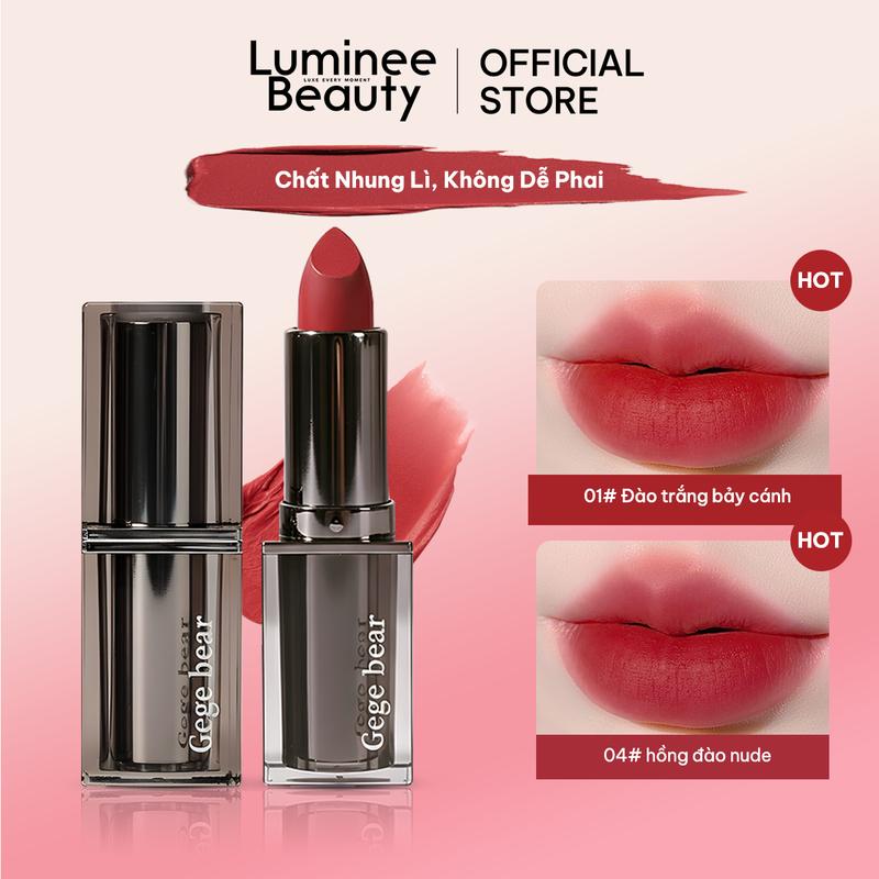 【COD】Son lì giúp làm sáng da 3.8g, với chất son mịn mượt, lâu trôi như mousse…