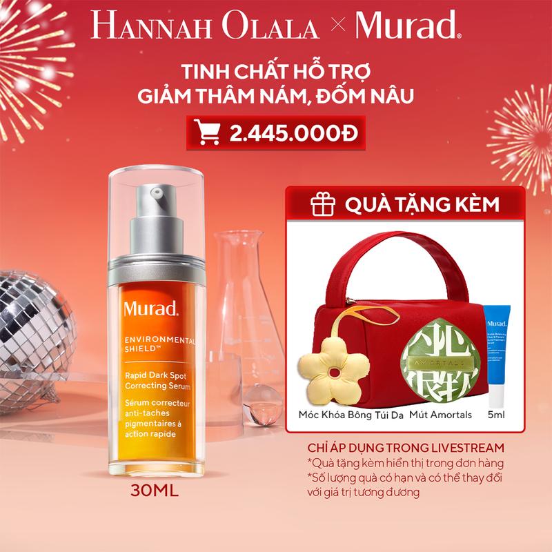 MURAD x HANNAH - TINH CHẤT CẢI THIỆN MỜ THÂM NÁM - MURAD RAPID DARK SPOT CORRECTING SERUM 30ML
