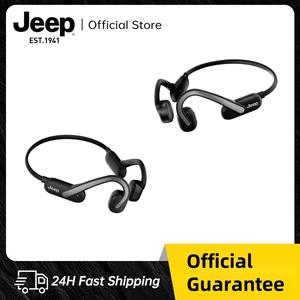 Fon Kepala Konduktif Tulang, Jeep JP EC026, Bluetooth 5.3, Reka Bentuk Telinga Terbuka Dalam Telinga, Kalis Air IPX5, Sesuai untuk Berlari, Berbasikal dan Kecergasan, Panggilan Jelas, Bateri Lebih Lama, Liputan Penuh Pemandangan Sukan, Audio Selamat
