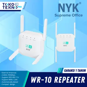 NYK Supreme Wifi Repeater Extender WiFi Internet NYK WR10 Router WiFi Wireless WiFi Amplifier