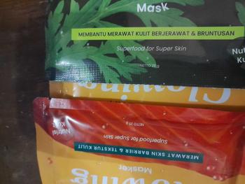 Product Review of Le d'olla Serum Masker Muka Mugwort & Cica (Acne) Le Dolla Masker Muka Serum Salmon DNA (Glowing) Le De olla Masker Muka Serum Sea Buckthorn (Brightening) from ** 0