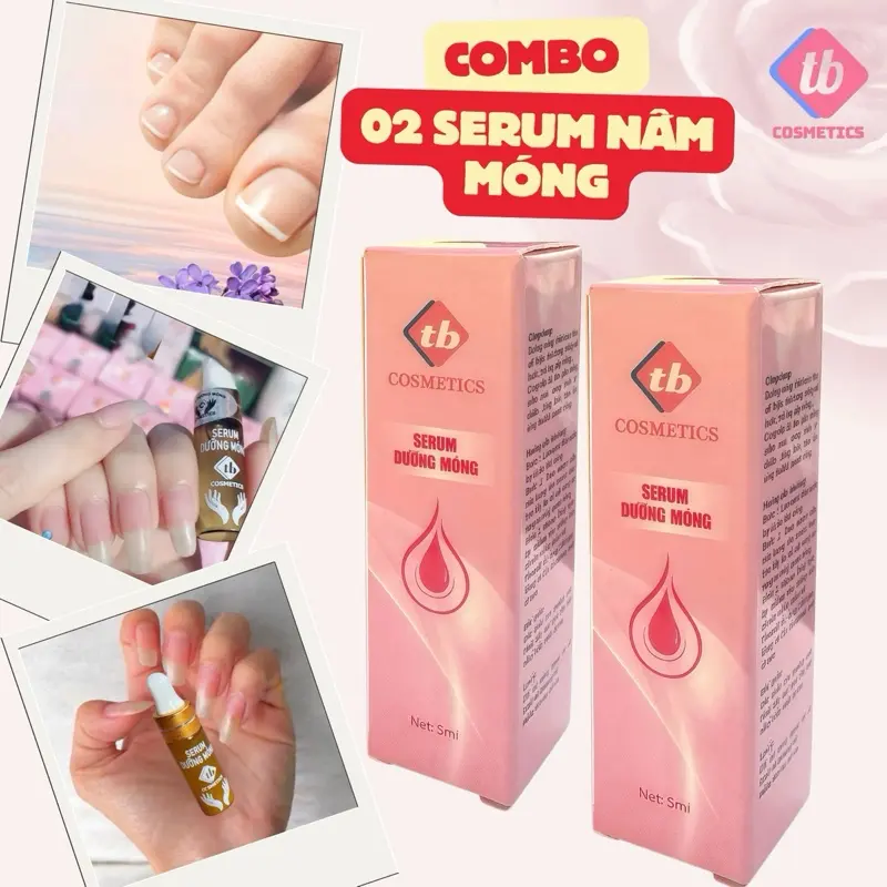 02 Lọ Serum Nấm Móng ,Giảm Nấm móng Tay và móng Chân,Dùng cho móng bọng ,hư  Khoé móng,viêm phao móng ,thường xuyên đụng nước và làm nails nhiều .