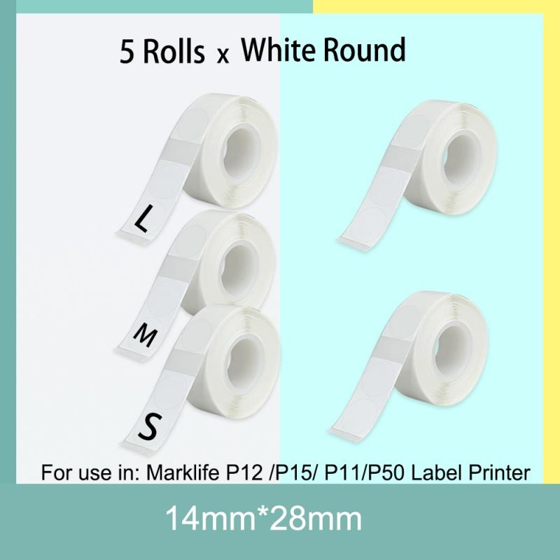 Gap & Continuous Transparent Label Paper Portable Waterproof - TikTok ...