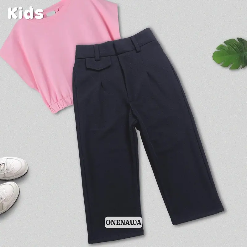 [FREE BELT] Celana Anak Kulot Oro Pants Usia 2-10 Tahun | Kulot Anak Celana Panjang Anak Terbaru 8
