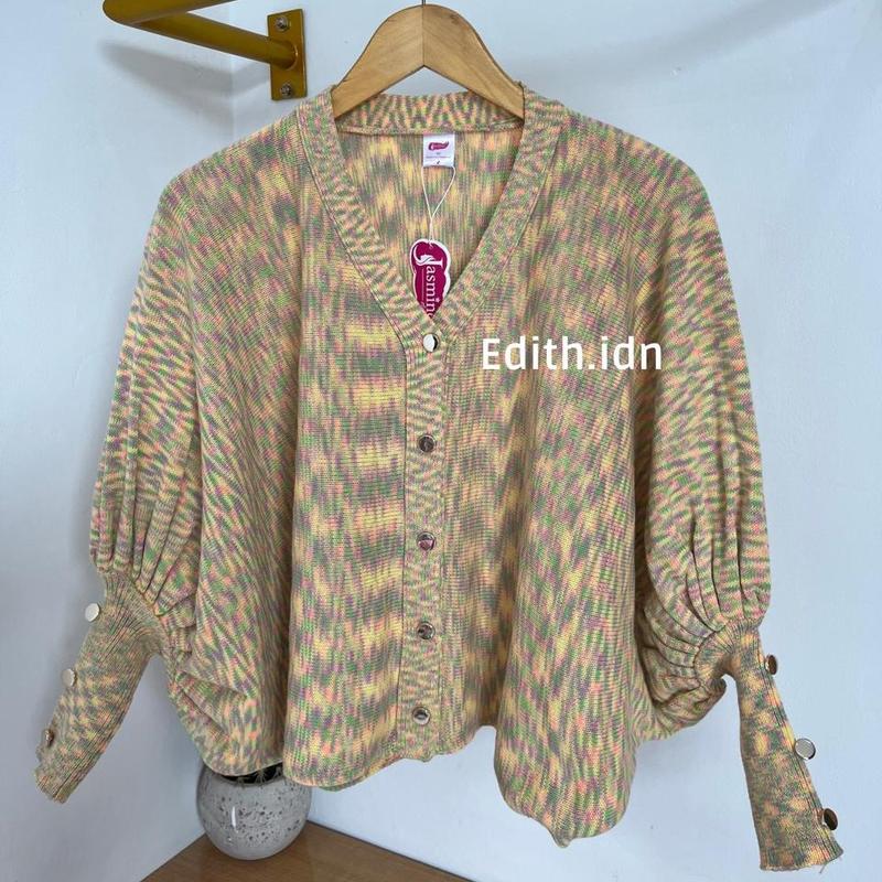 Edith - Nikita Cardigan Rajut Kalong Lucu Korean Style Big Size 4
