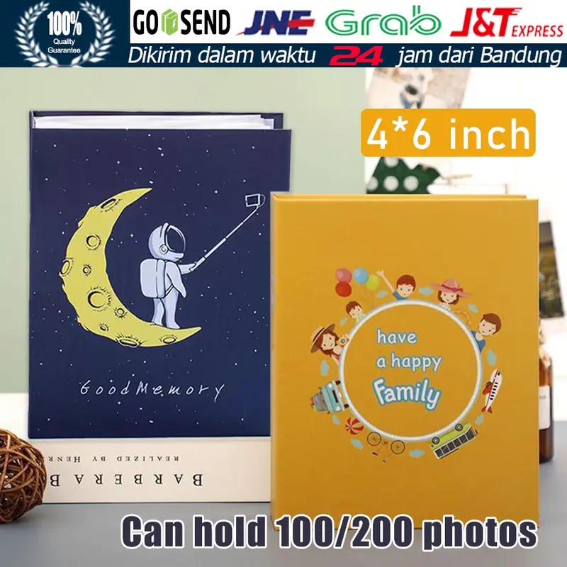 Album Foto 3R Standard isi 100 Foto CLASSIC Motif (3.5x5 Inch) 0