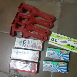 MONTANA Staples Set 1Pcs Stapler Jepretan Steples HD-10 + 4pcs Isi Stapler RS-10