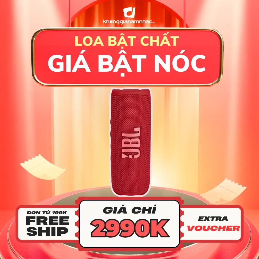 Loa Bluetooth Di Động JBL Flip 6- Nghe Nhạc
