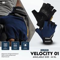 Gambar Hikemore Velocity 01 Sarung Tangan Riding Gloves Anti Slip Half Finger Terbaru - Black full, M dari Riung Adventure Kota Administrasi Jakarta Barat 1 Tokopedia