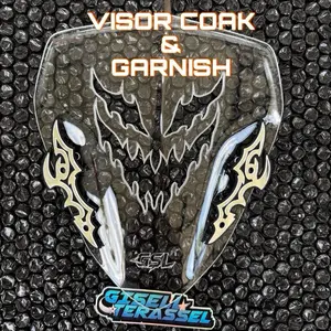 VISOR COAK & GARNISH RYUZIN ALL AEROX SEMUA TAHUN