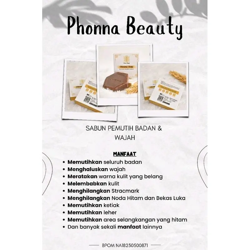 VIRAL SABUN PHONNA BEAUTY Memutihkan 1