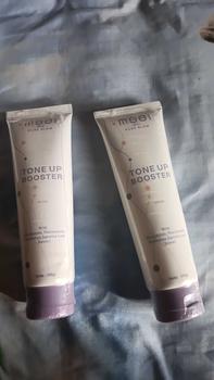 Product Review of MOOI Brightening Tone Up Booster Body Lotion (Terlaris)  Handbody Mencerahkan Niacinamide Pencerah Tubuh from f**i 1