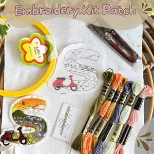 Embroidery Kit Patch Custom