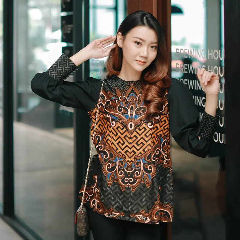 My Aksa Batik Wanita Blouse Kylie Kay 2
