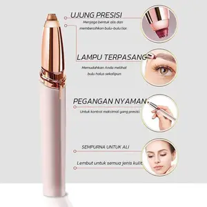 Eyebrow Trimmer Charging Painless Remover Brows Razor Mini Hair Removal Device eyebrow trimmer