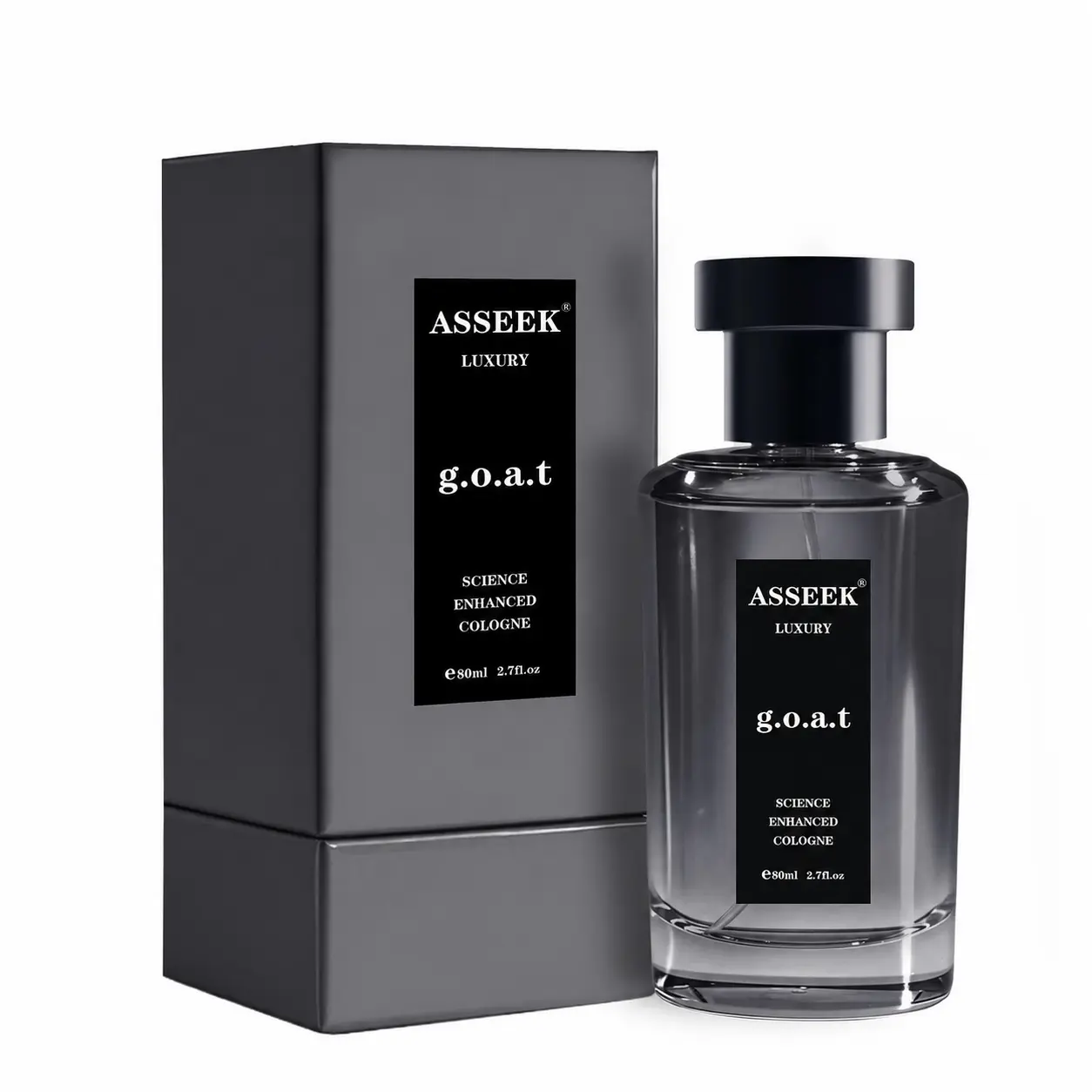 ASSEEK-Perfume de hombre marino de medianoche, fragancia de ámbar Woody de 80ml, Eau deParfum, regalo de Colonia de larga duración, Edp Intense