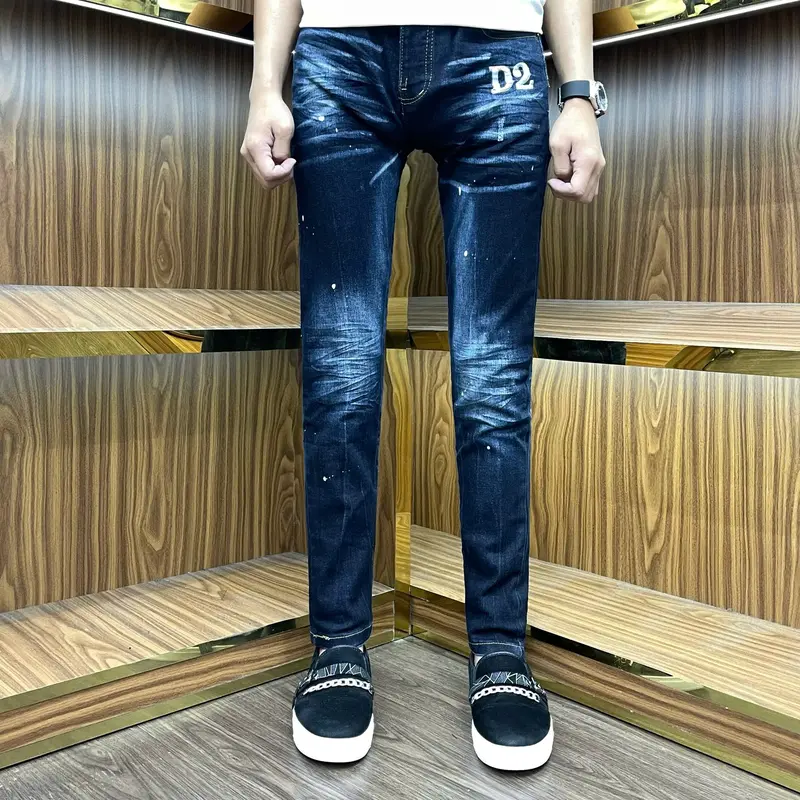 Tổng hợp 8 mẫu quần jeans đen xanh đơn giản có bốn cúc đẹp 7