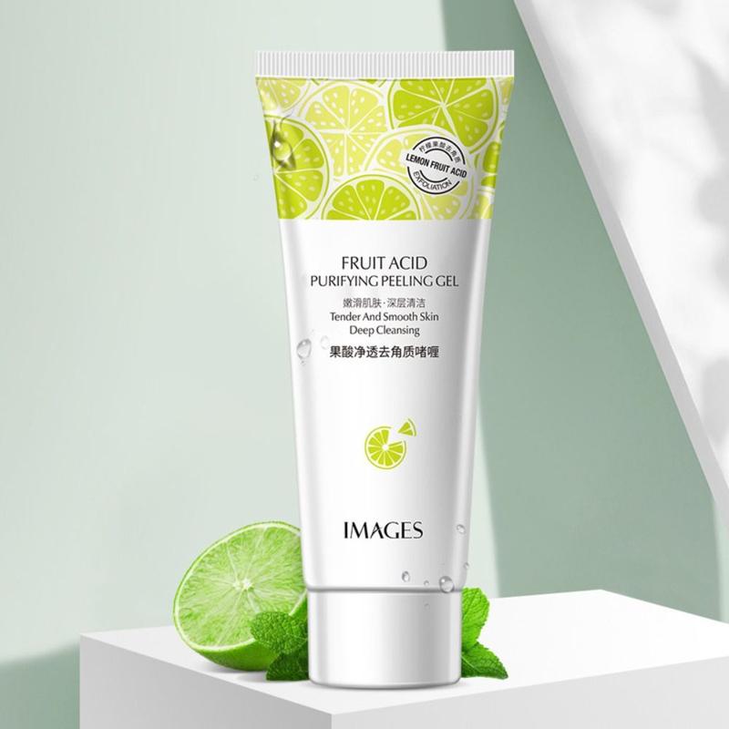 Dead Skins Advanced Fruit Acid Exfoliation Deep Cleansing Lemon Acid Scrub Gel Cream Refreshing Hydrating Lime Scrub Women Girl 2