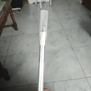 6 buah mata pisau + 1 buah pegangan pisau/Cutter Hobby Crafting Art Knife Metal Handle Blade Pisau Bonsai Sayat Ukir Pen Cutter Set Mata dan Gagang Art Knife