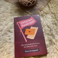 Gambar Buku Novel Bacaan Veteran Patah Hati - Gradien Mediatama - Fahriskroeppreal - Bumi Fiksi dari BumifiksiJakarta_NEW Kota Administrasi Jakarta Selatan 4 Tokopedia
