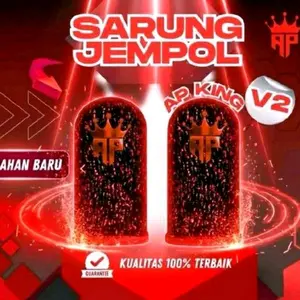 AP King Sarung Jempol V2 Logo Reflective Responsif Sensi Game FF Untuk Game Mobile Free Fire Gaming by Andra ST